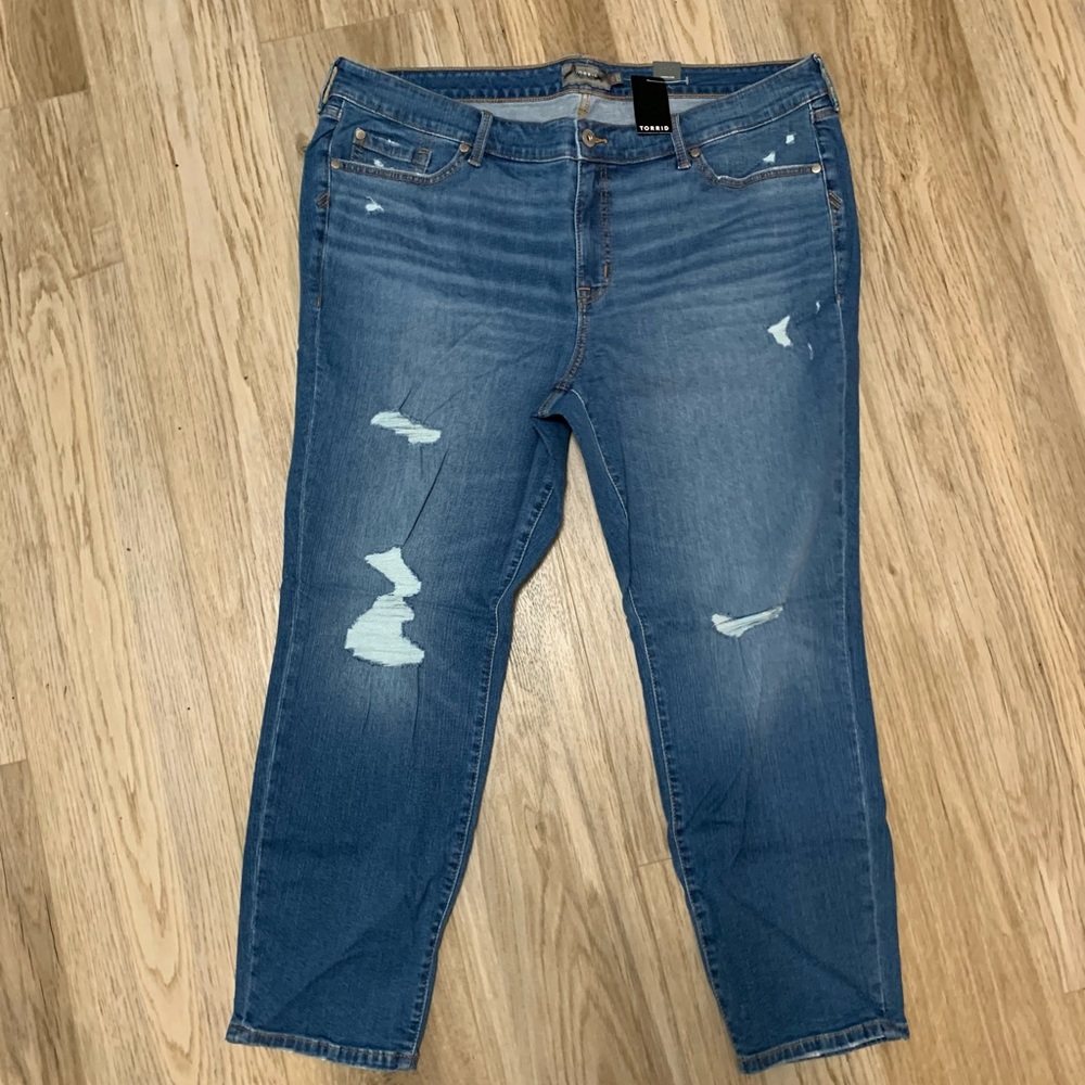 Torrid Perfect Skinny Ankle Vintage Stretch Mid-Rise Jeans - 20 Regular NEW